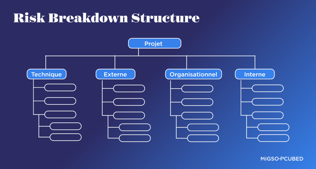 hiérarchie d'une structure de répartition des risques, la Risk Breakdown Structure